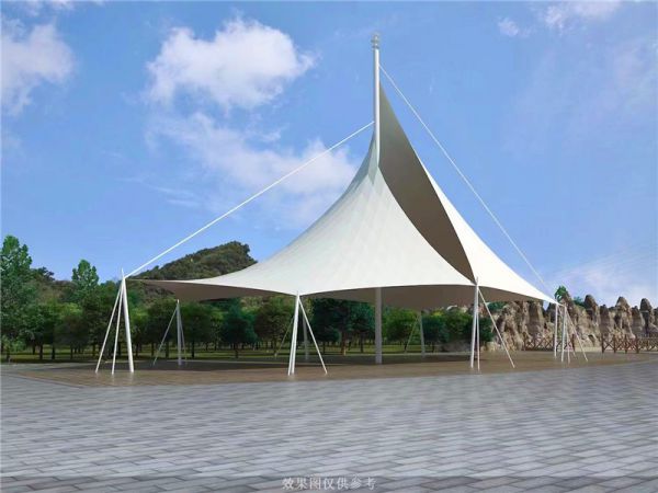建造膜結(jié)構(gòu)遮陽(yáng)棚的時(shí)候如何使設(shè)施更加牢固？